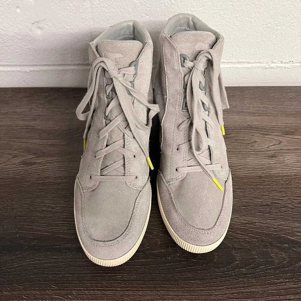 Sorel Womens Out N About Wedge Dove Quarry Women's 9 US Sneaker Gray NL4443-081